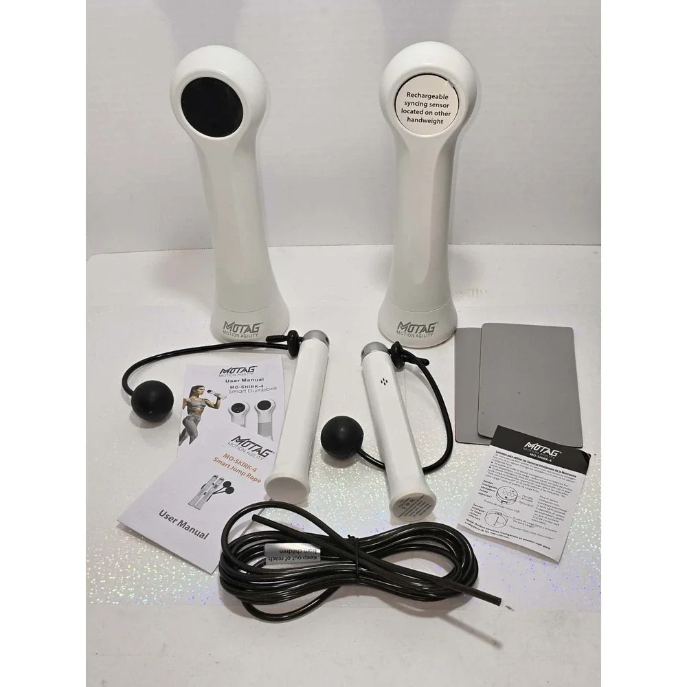 🏋️ MOTAG SMRT Fitness Smart Handweights & Jump Rope Kit Open Box Bluetooth